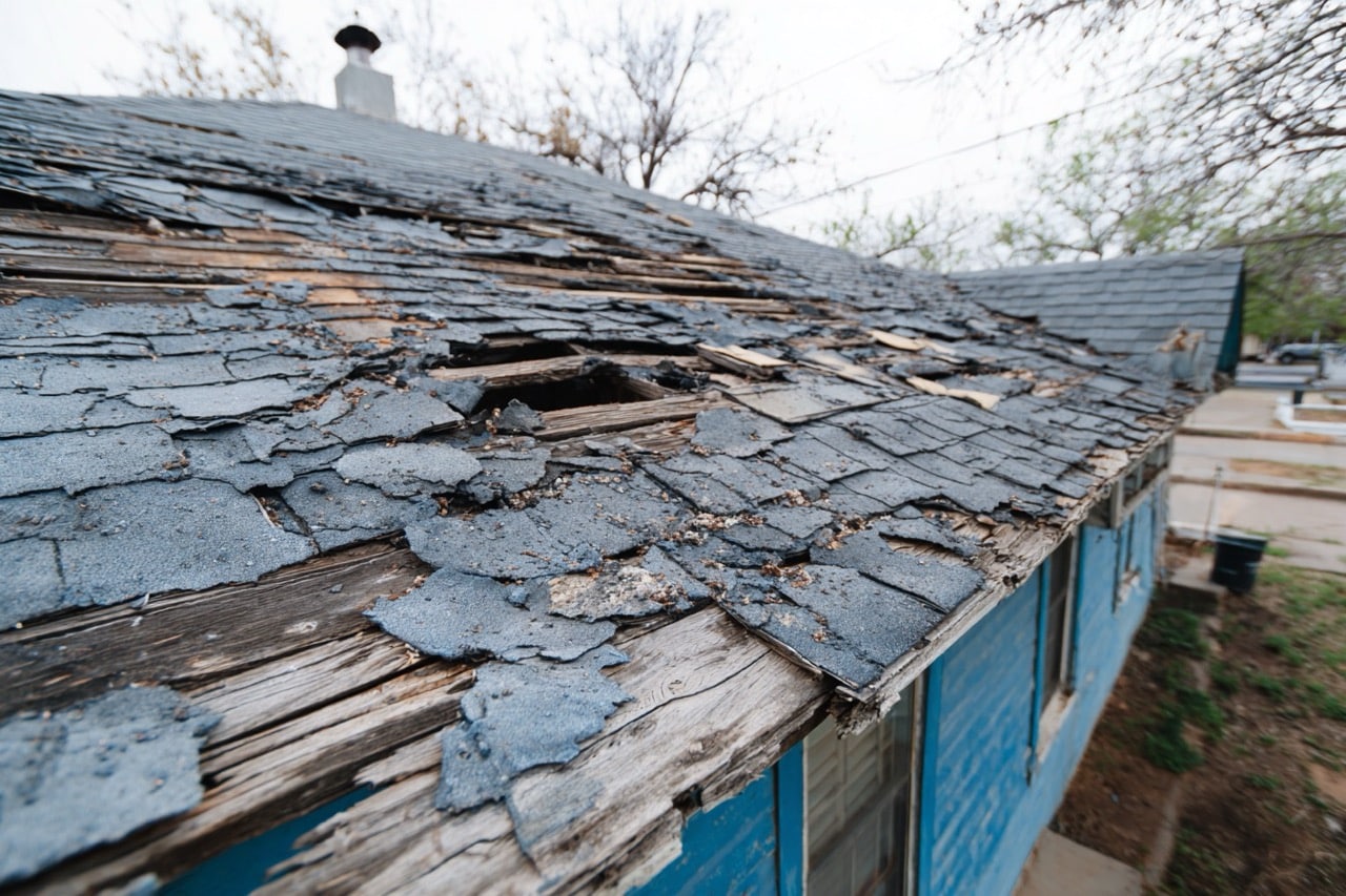 Texas property with building code violations and structural issues