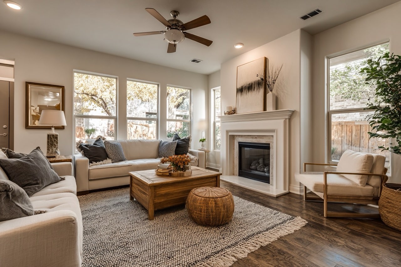 Staged inherited property in Texas for faster sale