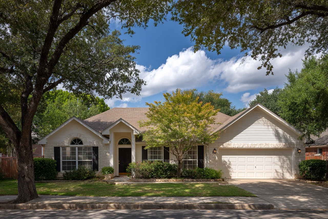 Texas suburban inherited property in established neighborhood