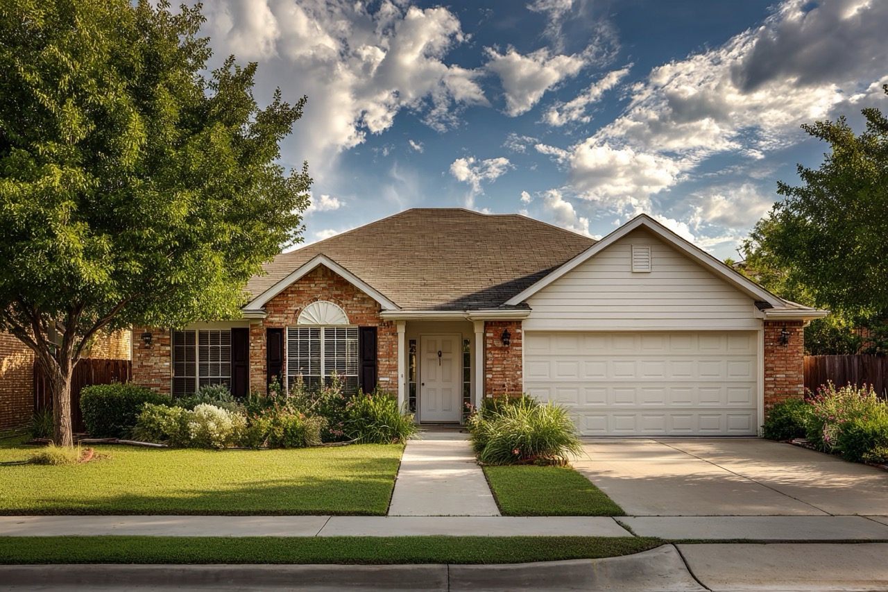 Rental property for sale in Texas with typical residential architecture