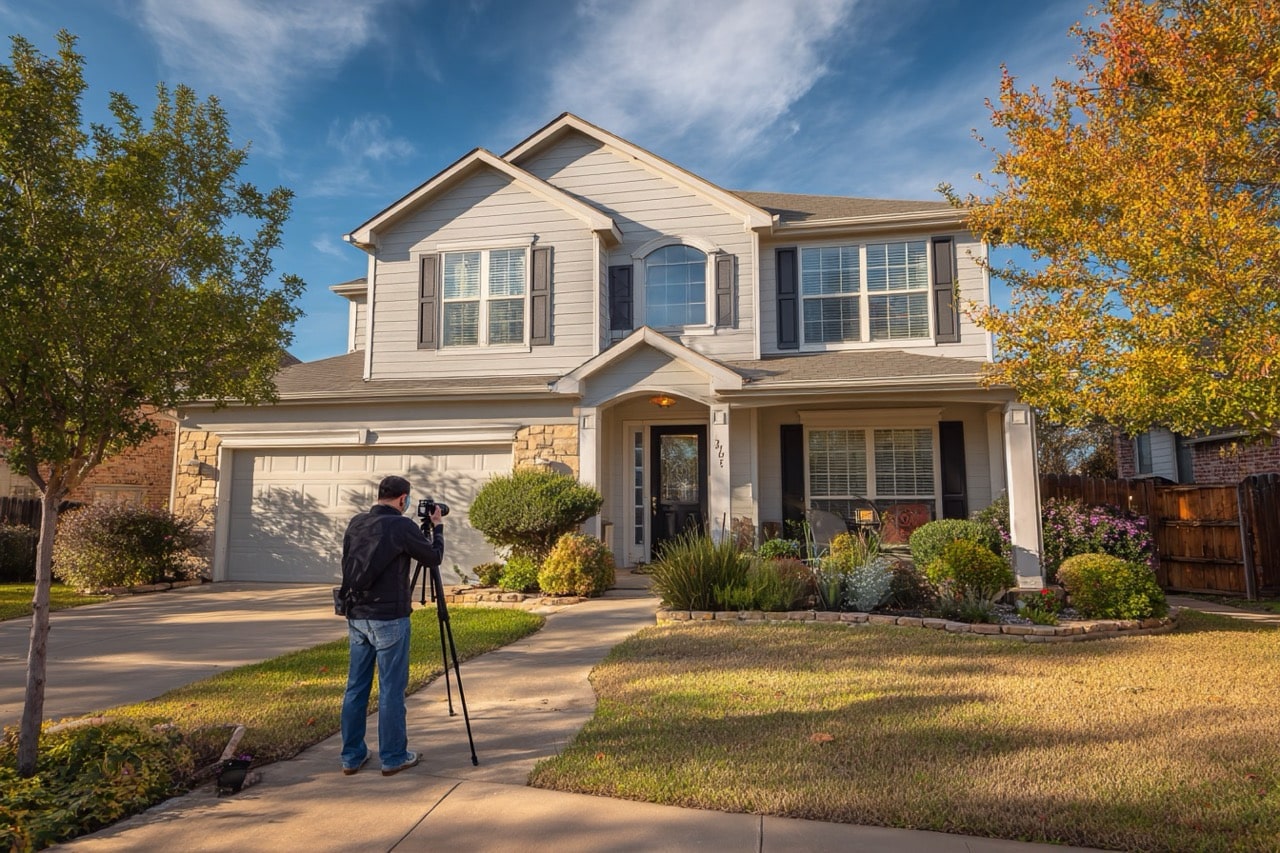 Professional real estate photography of Texas property for FSBO listing