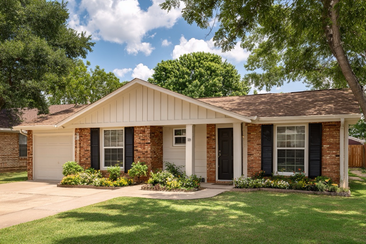 Traditional Texas home for sale during foreclosure